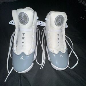 Jordan Sneakers White and Gray